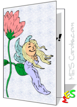 printable fairy card template