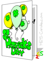 St. Patrick's Day card to make