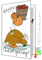 Happy Thanksgiving card